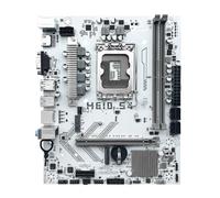 Carte Mere pc Fit for Machinist H610 S4 Carte mère LGA1700 Prend en Charge Intel Core 12/13/14 génération I3 I5 CPU DDR4 mémoire RAM de Bureau NVME M.2 USB 3.0