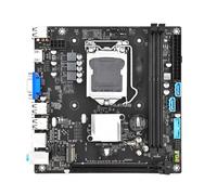Carte Mere pc Kit Carte Mère Fit for H81 Mini Itx LGA 1150 avec Processeur Core I5 4590, Mémoire RAM DDR3 PC 16 Go 1600 MHz Et Ventilateur CPU