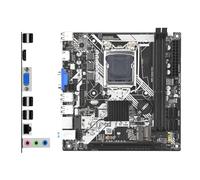 Carte Mere pc Kit De Carte Mère Bureau Fit for H61 LGA 1155 Mini ITX avec Processeur I3 3240 À 3, GHz Et Mémoire DDR3 8 Go, SSD M.2, Wi-FI, VGA
