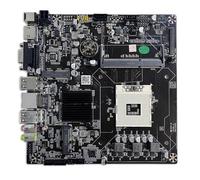 Carte Mere pc Une Machine HM65 Emplacement mémoire Unique DDR3 Mini Carte PGA988 deuxième génération CPU ITX mère de contrôle Industriel