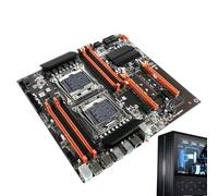 Carte mère pour jeux d'ordinateur, carte mère pour PC d'ordinateur, carte mère CPU de 256 Go, carte mère PC X99 double canal, cartes mères d'ordinateur USB 3.0, carte mère PC DDR4 pour comp