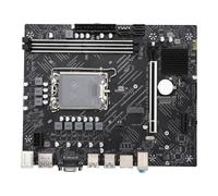 Carte Mère pour Ordinateur de Bureau, Carte Graphique DDR4 ATX pour Minage de Mémoire, Carte Principale PCIe4 (Carte mère H610 + kit mémoire 8 Go X 2)