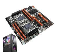 Carte mère pour PC, carte mère de jeu d'ordinateur | Carte mère CPU X99 256 Go Carte mère PC double canal Carte mère PC USB 3.0 Cartes mères DDR4 pour processeurs CPU