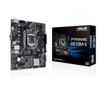 ASUS PRIME H510M-K Carte mère Intel H510 LGA 1200 mATX (PCIe 4.0, M.2, Ethernet Intel 1 Gb, HDMI, D-Sub, USB 3.2 Gén. 1 Type A, SATA 6 Gb/s)