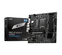 Carte mère PRO B760M-P DDR4 micro ATX Socket LGA1700 Chipset Intel B760