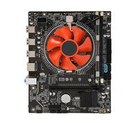 Carte Mère Serveur X79, Ensemble de Cartes Mères PC X79 E5 2420 CPU 8G DDR3 6 Cœurs 12 Fils ATX PC de Jeu avec Double Voyant Lumineux pour PC, LAN Gigabit Stable