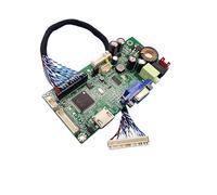 Carte Mère TV 17-27 Pouces, Carte De Pilotage D'écran LCD HDMI VGA Vers LVDS, Convertisseur De Rétroéclairage LED Intégré FHD, Câble 30 Broches(1366-768)