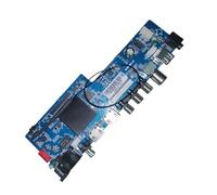 Carte Mère TV Réseau, S368LA1.5 Android 9.0 4 Cœurs, Réglage De La Résolution Des Paramètres De L'écran De La Télécommande(1pcs)