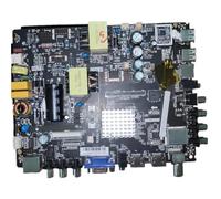 Carte mère TV TP.MS338.PB801 | Carte système universelle avec Wi-Fi, prise en charge multilingue et compatibilité écran LED(1366x768)