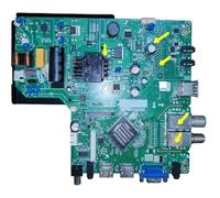 Carte Mère TV Trois-en-un TP.MS3663S.PB805, Photo Physique, Testée For 3 Types D'interfaces Et Interfaces Vérifiées.(2T NO CI 100V)