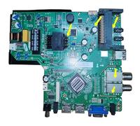 Carte Mère TV Trois-en-un TP.MS3663S.PB805, Photo Physique, Testée For 3 Types D'interfaces Et Interfaces Vérifiées.(2T1CI 100V 300ma)