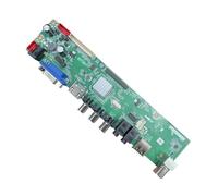Carte Mère Universelle for TV LCD V56/V59, avec Pilote LCD, Prend en Charge La Carte TV Standard DVB-T2(1PCS Driver Board)
