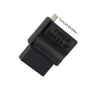 Carte mère USB 2.0 9 broches pour l'entrée de ports avant de carte mère 9 broches adaptateur USB 9 broches pour ordinateur de bureau USB téléphonique