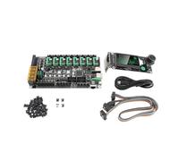 Carte Mère, Version de Mise à Niveau MKS 32 Bits 8 Axes Control Board avec écran LCD pour Ender 3 3 V2 DC12-24V, Prend en Contrôleur