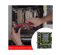 Carte mère X79G + câble SATA + cadre LGA2011 4XDDR3 RECC Slot M.2 NVME PC