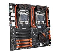 Carte mère X99 F8D 2011-3, Compatible avec Double processeur E5 2640 2666 2670 2696 V3 V4 DDR4