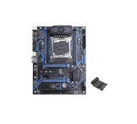 Carte mère X99 LGA 2011-3 avec TPM 2.0, Compatible avec Les processeurs Xeon E5 V3/V4 et la mémoire DDR4 ECC/Non-ECC, Double Emplacement M.2 NVMe, PCIe 3.0