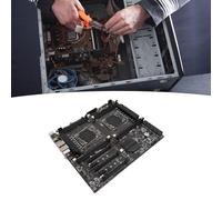 Carte Mère X99 LGA 2011-3, Carte Mère D'ordinateur pour Serveur de Jeu PC, 4 X USB 3.0, 4 X USB 2.0, 8 X DDR3 DIMM, CPU pour E5 2673V3, 2666V3, 2678V3