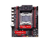 Carte mère X99 LGA2011-3, Interface TPM 2.0, Emplacement USB 3.0, SSD NVMe M.2 NGFF, Compatible avec la mémoire DDR4 et Les processeurs Xeon E5 V3 et V4