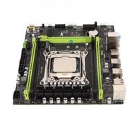 Carte Mère X99 P4 DDR4, Alimentation 6 Phases Stable et Fiable, Grande Prise en Charge de la Mémoire, Carte Mère D'Ordinateur Haute Vitesse avec Processeur E5 2680V3 pour