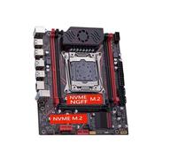 Carte mère X99 TPM 2.0, Interface LGA 2011, 3 emplacements NVMe NGFF M.2, Prise en Charge de 4 canaux, Puce X99 C612, mémoire DDR4, SATA 3.0, USB 3.0