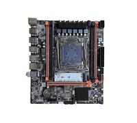 Carte mère X99H LGA2011-V3, puce B85, DDR3, 4 emplacements M.2 NVMe, PCI-E 3.0 x16, noire