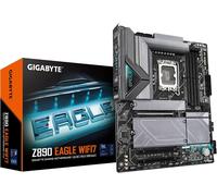 Carte Mère Z890 Eagle Wifi7-Prend En Charge Les Processeurs Intel Core Ultra(Série 2),14+1+2 Phases Vrm,Jusqu'À 8800Mhz Ddr5(Oc),1Xpcie 5.0 + 3Xpcie 4.0,Wi-Fi 7,Lan 2.5Gbe