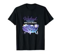 Carte météo pour Le W nd Wine and Silence T-Shirt
