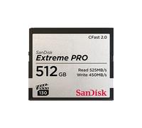 Carte mï¿½moire extreme pro cfast 2.0, 512 go rpm 512 gb