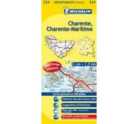 Carte DPARTEMENTS Charente, Charente-Maritime
