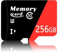 Carte Micro 256Go + Adaptateur Tf, Classe 10, Vitesse Jusqu'À 100 Mo/S, Compatible 4K Uhd, Uhs-I, U3, V30-Zd256Go