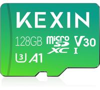 Carte Micro Sd 128 Go Contient Adaptateur Sd, Carte Mémoire 128go Microsdxc Full Hd & 4k Uhd Uhs-I U3 V30 A1 Micro Carte Sd Stockage Externe Pour Gopro, Drone, Appareil Photo