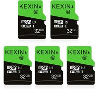 Carte Micro Sd 32Go Lot De 5 Cartes Mémoire Micro Sdhc 32 Go Uhs-I U1 C10 5 Pièces Microsd Carte Tf Pour Drône, Dash Cam, Appareil Photo De Sport, Caméra De Surveillance[SDC630032]