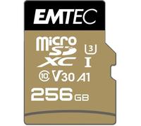 Carte micro SD EMTEC UHS I U3 V30 Speedin Pro 256 Go