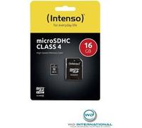 Carte Micro SD Intenso 16Gb Class 4 G