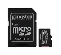 Kingston Technology Canvas Select Carte micSDXC Plus 100R A1 C10 de 128 Go + ADP