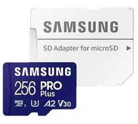 Samsung pro plus mb-md256sa - carte mémoire flash - 256 go - microsdxc