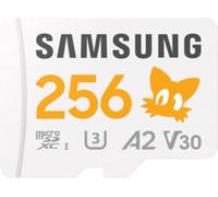 Samsung Carte mémoire microSDXC Sonic Pro Plus, Interface UHS-I, 256 Go, Vitesse de Lecture jusqu'à 180 Mo/s, Toujours Plus de Vitesse pour Les Consoles, MB-MD256SA/LC1, avec Adaptateur SD