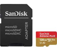 Carte Micro SD SANDISK 128GO microSD Extreme Plus + Adaptateur