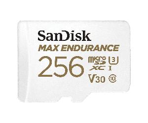Carte Micro SD Sandisk Max Endurance 256GB