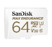 Carte Micro SD Sandisk Max Endurance 64GB
