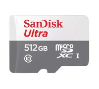Carte Micro SD SanDisk ultra 512 Go SDSQUNR-512G-GN3MN jusqu'à 100Mo/s