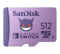 Carte mémoire micro SD SanDisk Pokémon 512 Go Violet pour Nintendo Switch Violet F