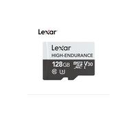 Carte MicroSD 128GB TF U3 V30 UHS-I -Blanche+Noir