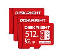 Carte MicroSD 512GB - Class 10 V30 Vitesse Haute Performance - Nintendo Switch certifié vidéo 8K (1)