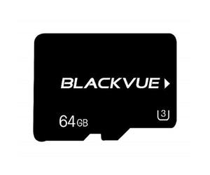 Carte microSD de remplacement officielle Blackvue de 64 Go (conçue spécifiquement pour les caméras de tableau de bord)