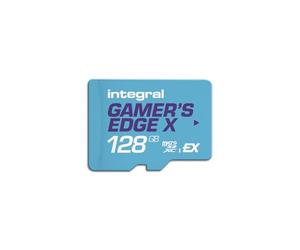 Carte microSD Express Gamer's Edge X 128 Go - pour Switch 2, 890 Mo/s Lecture, 550 Mo/s écriture, NVMe, 4K, A1, Vitesse de feu, loadings éclairs, Perf’ Max, zéro lag, Boost Gaming Total