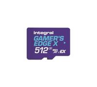 Integral Gamer's Edge X - Carte mémoire flash - 512 Go - A1 / Video Class V30 / UHS-I U3 / Class10 - microSDXC Express