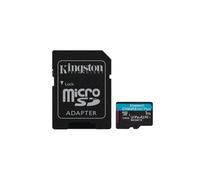 Kingston Technology Carte microSDXC Canvas Go Plus Gen4 200 Mo/s A2 U3 V30 1 To + adaptateur