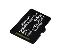 Carte MicroSD Kingston Canvas Select Plus SP Classe 10, SDCS2/64GBSP